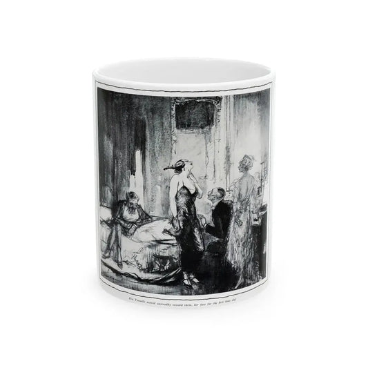 Eva Tonnelle, Harper's Bazar, July 1922 - White Coffee Mug 11oz - Go Mug Yourself