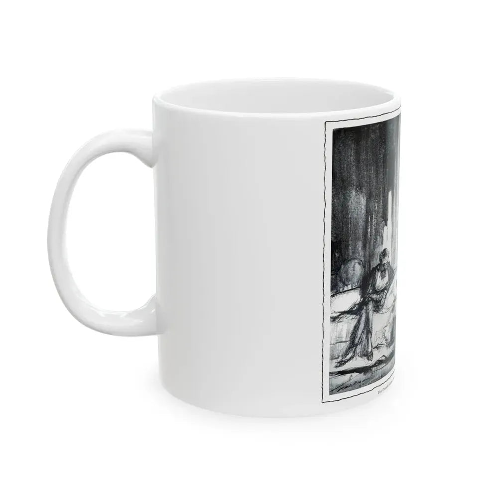 Eva Tonnelle, Harper's Bazar, July 1922 - White Coffee Mug - Go Mug Yourself