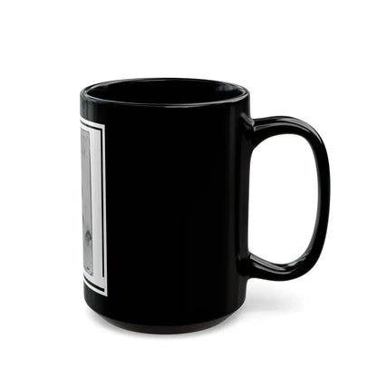Evander Mcnair, Of Arkansas, Brigadier General, C.S.A., Head-And-Shoulders Portrait, Facing Left (U.S. Civil War) Black Coffee Mug - Go Mug Yourself