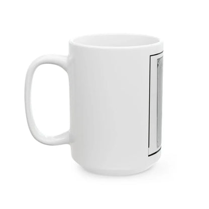 Evander Mcnair, Of Arkansas, Brigadier General, C.S.A., Head-And-Shoulders Portrait, Facing Left (U.S. Civil War) White Coffee Mug - Go Mug Yourself