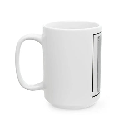 Evander Mcnair, Of Arkansas, Brigadier General, C.S.A., Head-And-Shoulders Portrait, Facing Left (U.S. Civil War) White Coffee Mug - Go Mug Yourself