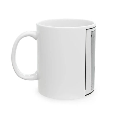 Evander Mcnair, Of Arkansas, Brigadier General, C.S.A., Head-And-Shoulders Portrait, Facing Left (U.S. Civil War) White Coffee Mug - Go Mug Yourself