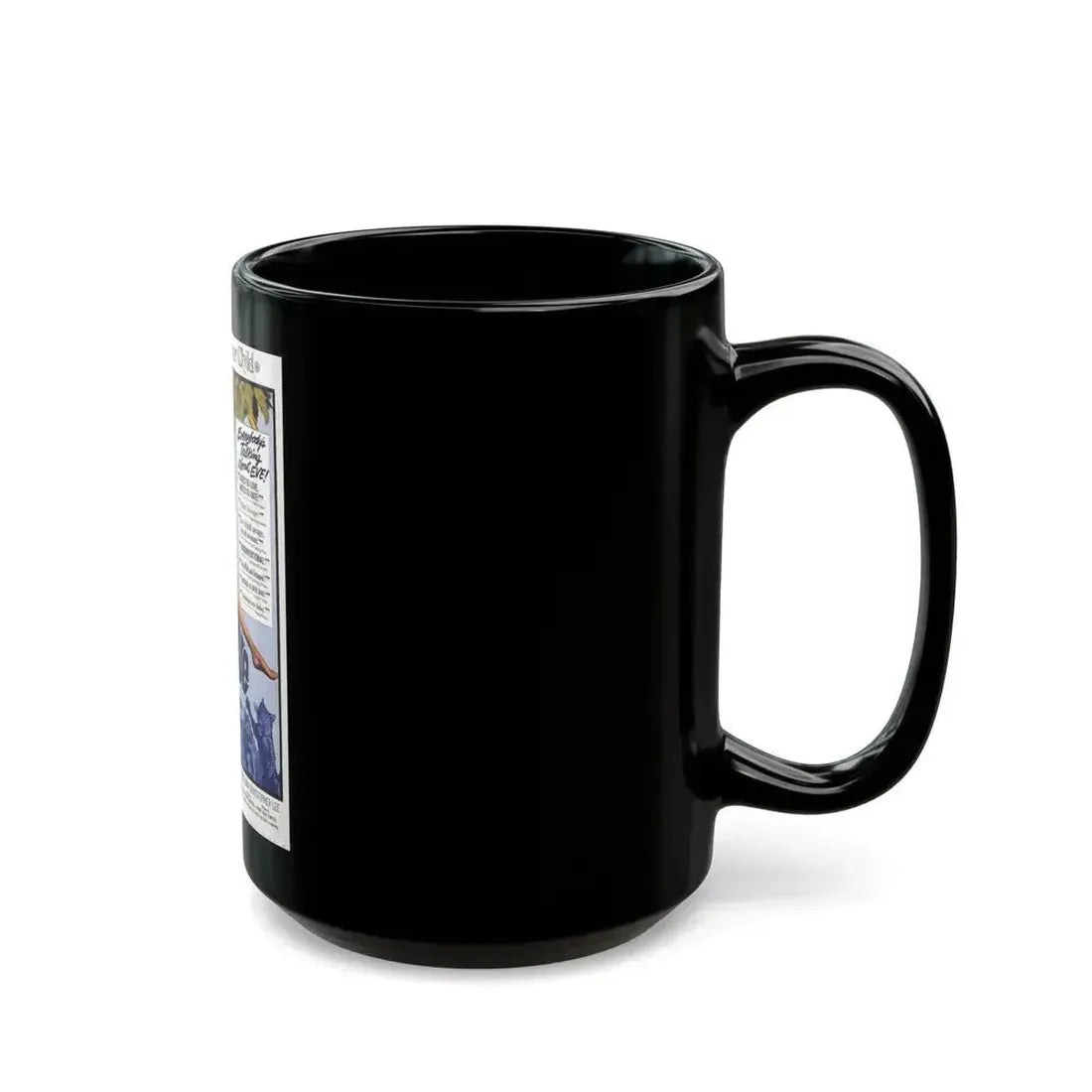 EVE 1968 Movie Poster - Black Coffee Mug - Go Mug Yourself