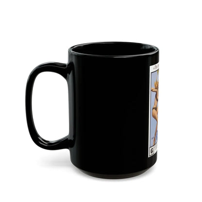 EVE 1968 Movie Poster - Black Coffee Mug-Go Mug Yourself