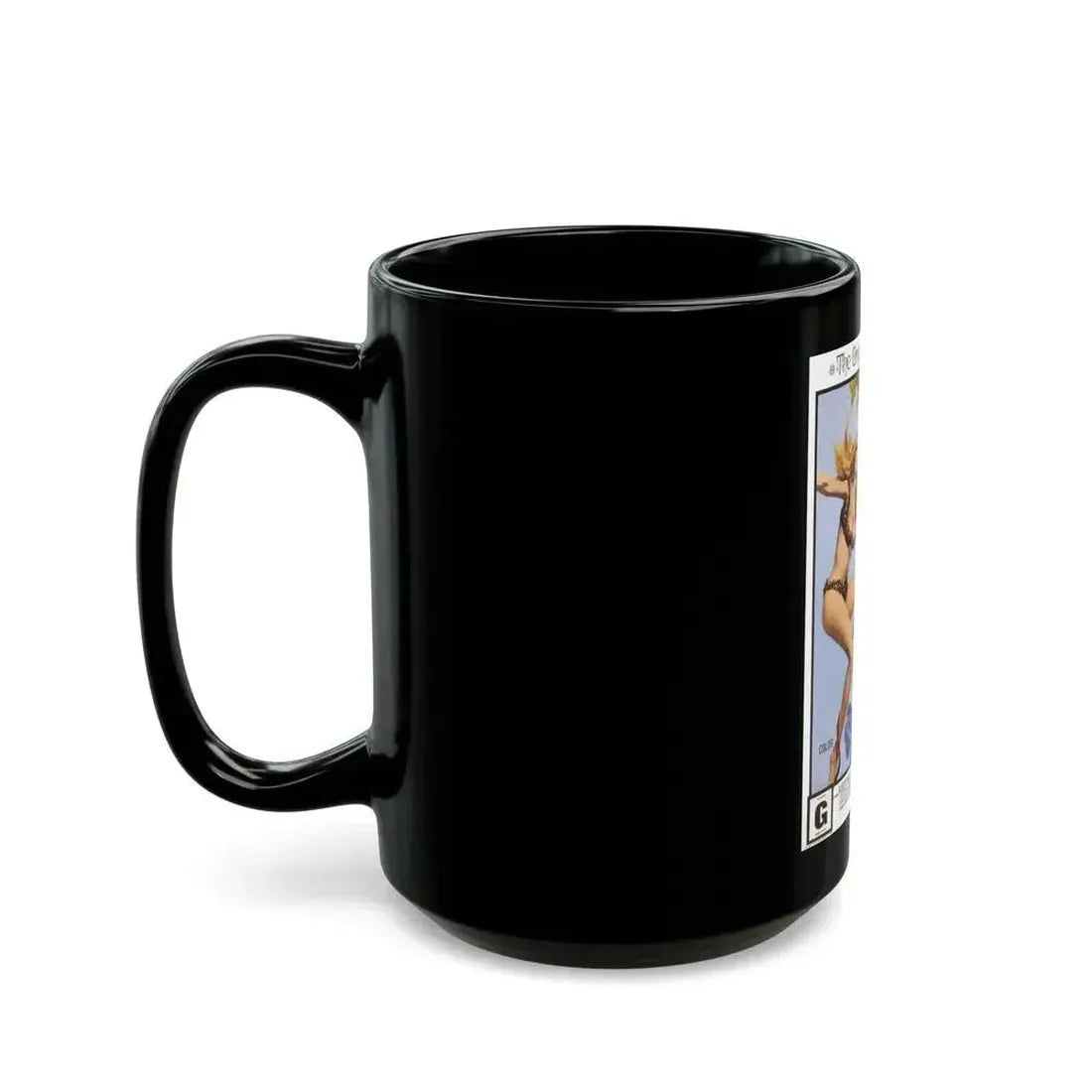EVE 1968 Movie Poster - Black Coffee Mug - Go Mug Yourself