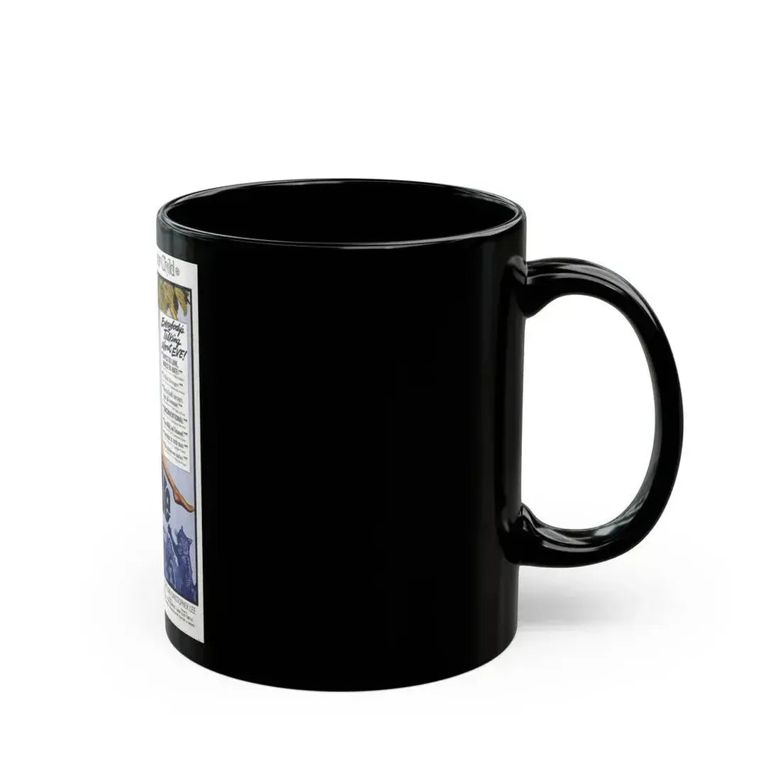 EVE 1968 Movie Poster - Black Coffee Mug - Go Mug Yourself
