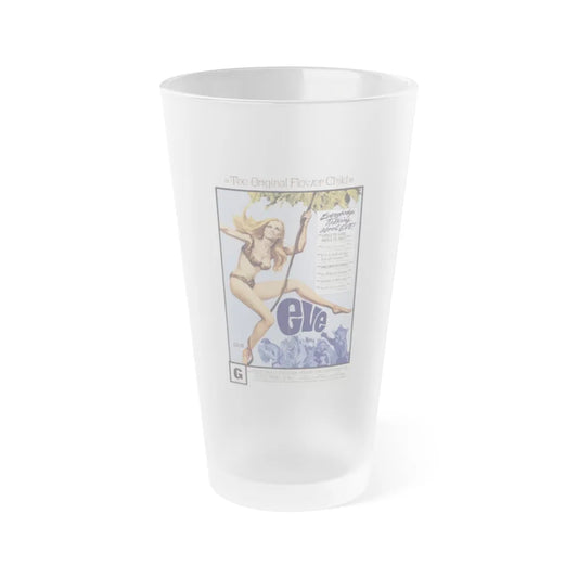 EVE 1968 Movie Poster - Frosted Pint Glass 16oz-16oz-Frosted-Go Mug Yourself