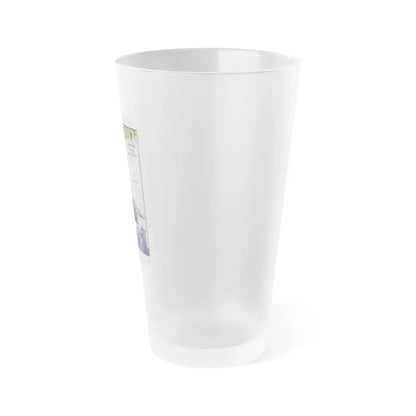 EVE 1968 Movie Poster - Frosted Pint Glass 16oz - Go Mug Yourself