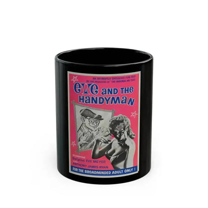 EVE AND THE HANDYMAN 1961 Movie Poster - Black Coffee Mug 11oz - Go Mug Yourself