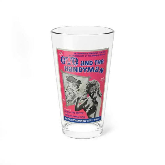 EVE AND THE HANDYMAN 1961 Movie Poster - Pint Glass 16oz 16oz - Go Mug Yourself