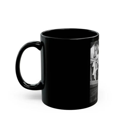 Eve magazine Illustration, Vol. 1,  No. 3, 1962 - Black Coffee Mug - Go Mug Yourself
