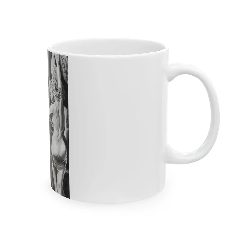 Eve magazine Illustration, Vol. 1,  No. 3, 1962 - White Coffee Mug - Go Mug Yourself