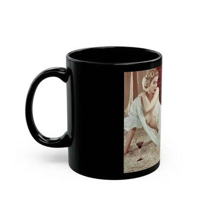 Eve Meyer #05 (Vintage Female Icon) Black Coffee Mug - Go Mug Yourself