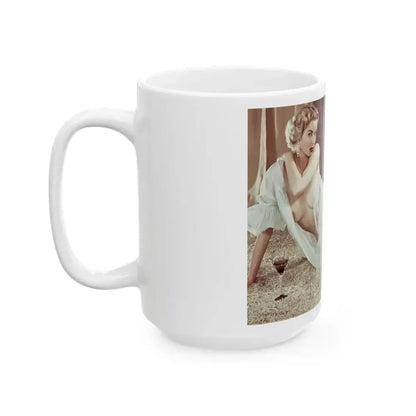 Eve Meyer #05 (Vintage Female Icon) White Coffee Mug - Go Mug Yourself