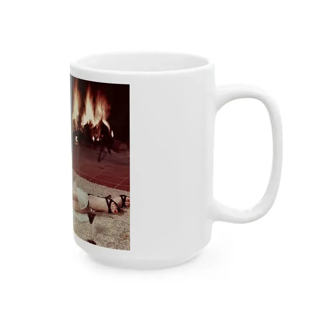 Eve Meyer #05 (Vintage Female Icon) White Coffee Mug - Go Mug Yourself