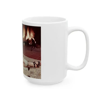 Eve Meyer #05 (Vintage Female Icon) White Coffee Mug - Go Mug Yourself