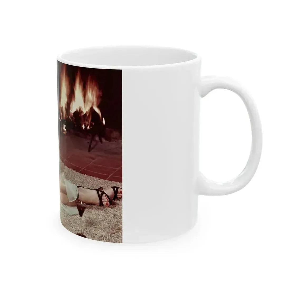 Eve Meyer #05 (Vintage Female Icon) White Coffee Mug - Go Mug Yourself