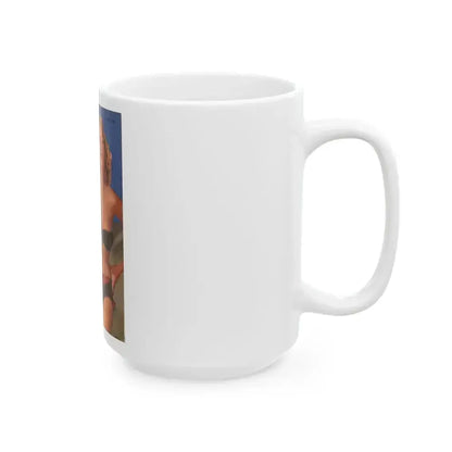 Eve Meyer #08 - Mag. Cover (Vintage Female Icon) White Coffee Mug - Go Mug Yourself