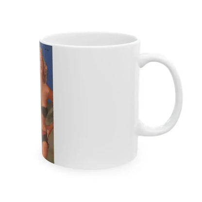 Eve Meyer #08 - Mag. Cover (Vintage Female Icon) White Coffee Mug - Go Mug Yourself