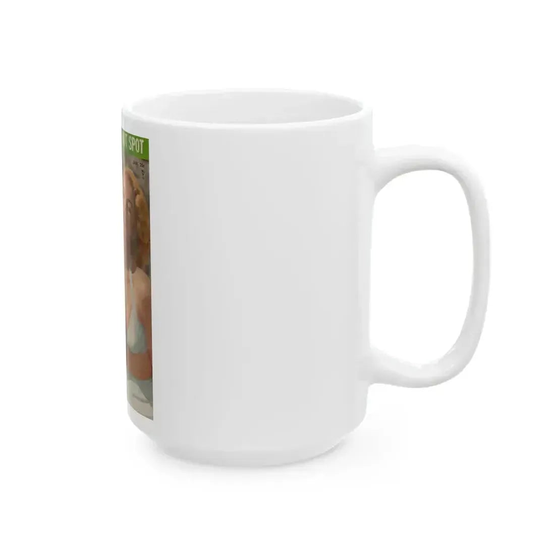 Eve Meyer #09 - Mag. Cover (Vintage Female Icon) White Coffee Mug - Go Mug Yourself