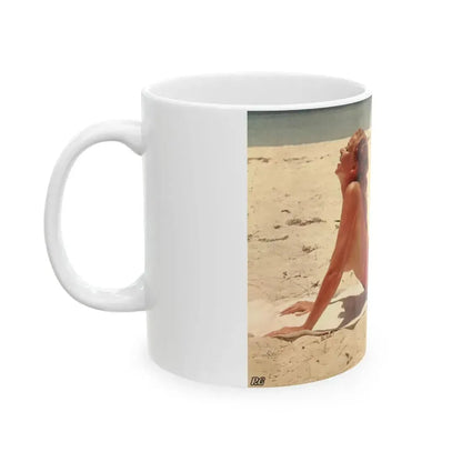 Eve Meyer #12 (Vintage Female Icon) White Coffee Mug - Go Mug Yourself
