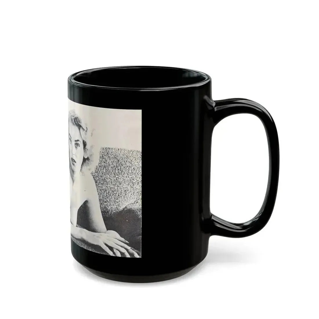 Eve Meyer #17 (Vintage Female Icon) Black Coffee Mug - Go Mug Yourself