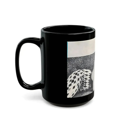 Eve Meyer #17 (Vintage Female Icon) Black Coffee Mug - Go Mug Yourself
