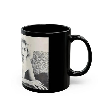 Eve Meyer #17 (Vintage Female Icon) Black Coffee Mug - Go Mug Yourself