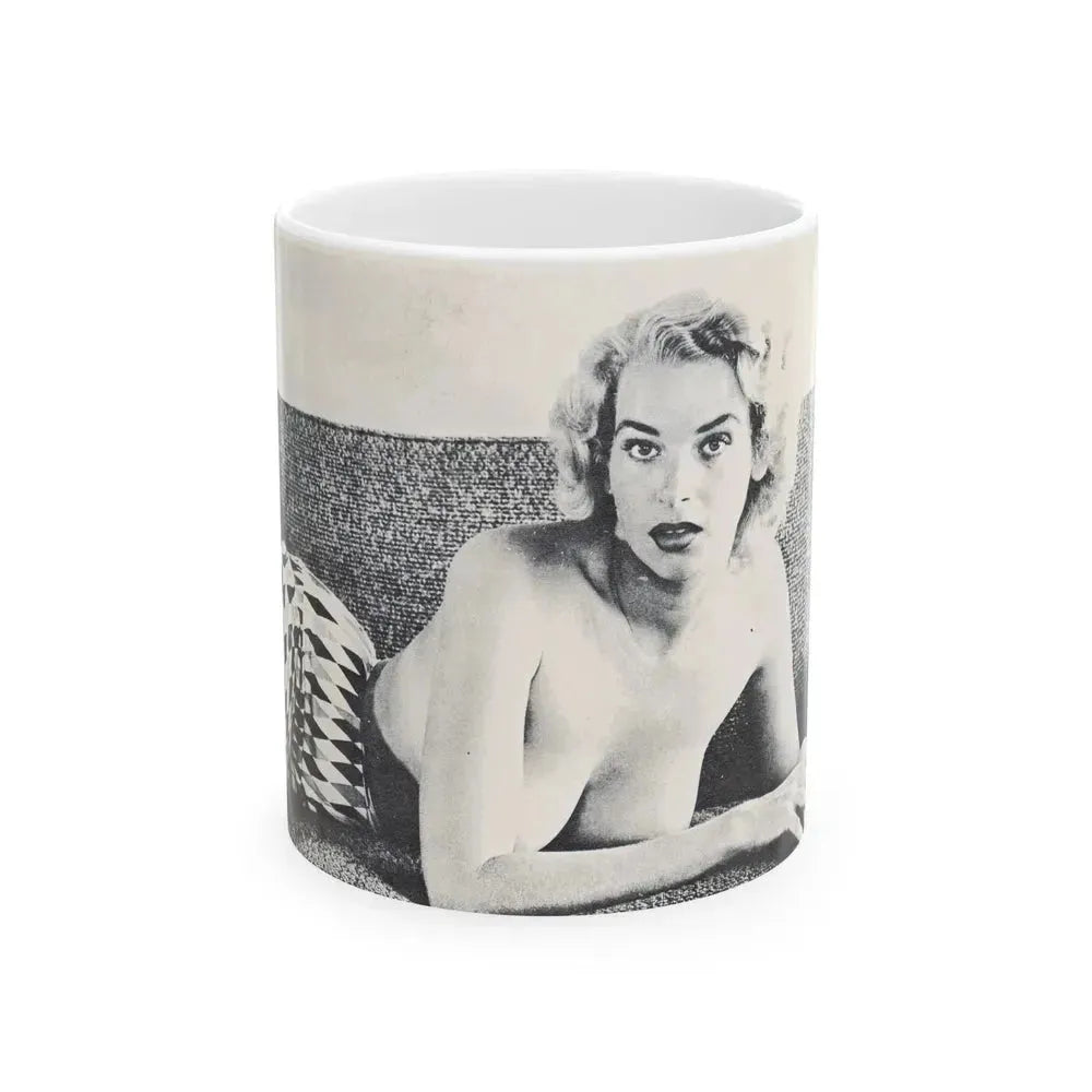 Eve Meyer #17 (Vintage Female Icon) White Coffee Mug 11oz - Go Mug Yourself