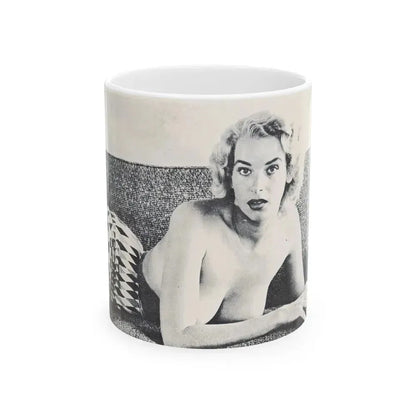Eve Meyer #17 (Vintage Female Icon) White Coffee Mug 11oz - Go Mug Yourself