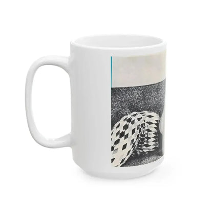 Eve Meyer #17 (Vintage Female Icon) White Coffee Mug - Go Mug Yourself