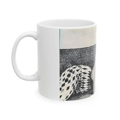 Eve Meyer #17 (Vintage Female Icon) White Coffee Mug - Go Mug Yourself