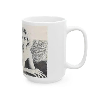 Eve Meyer #17 (Vintage Female Icon) White Coffee Mug - Go Mug Yourself