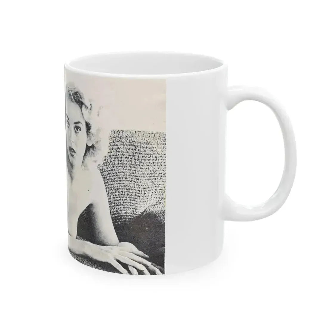 Eve Meyer #17 (Vintage Female Icon) White Coffee Mug - Go Mug Yourself