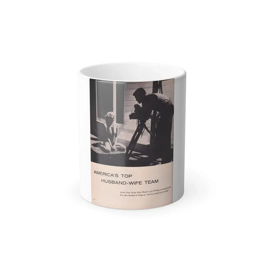 Eve Meyer #23 (Vintage Female Icon) Color Changing Coffee Mug 11oz - Go Mug Yourself