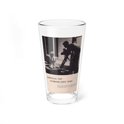 Eve Meyer #23 (Vintage Female Icon) Pint Glass 16oz 16oz - Go Mug Yourself