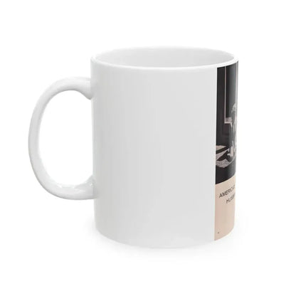 Eve Meyer #23 (Vintage Female Icon) White Coffee Mug - Go Mug Yourself