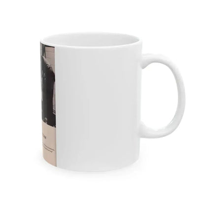 Eve Meyer #23 (Vintage Female Icon) White Coffee Mug - Go Mug Yourself