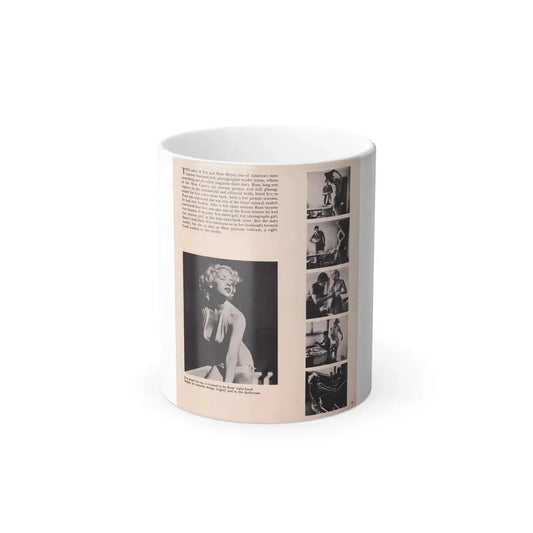 Eve Meyer #24 (Vintage Female Icon) Color Changing Coffee Mug 11oz - Go Mug Yourself