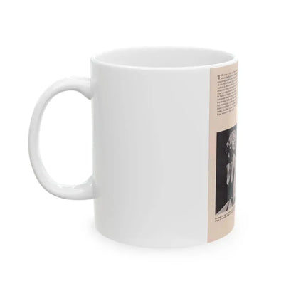 Eve Meyer #24 (Vintage Female Icon) White Coffee Mug - Go Mug Yourself