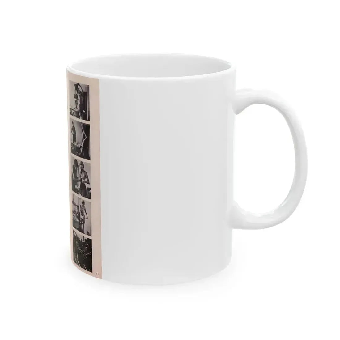 Eve Meyer #24 (Vintage Female Icon) White Coffee Mug - Go Mug Yourself