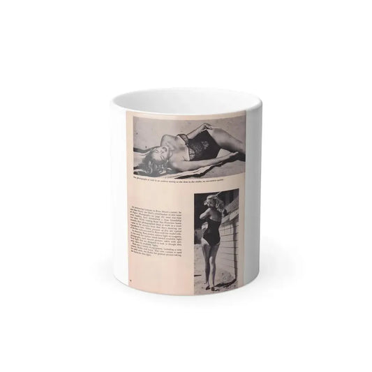 Eve Meyer #25 (Vintage Female Icon) Color Changing Coffee Mug 11oz - Go Mug Yourself