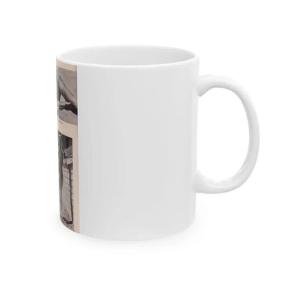 Eve Meyer #25 (Vintage Female Icon) White Coffee Mug - Go Mug Yourself