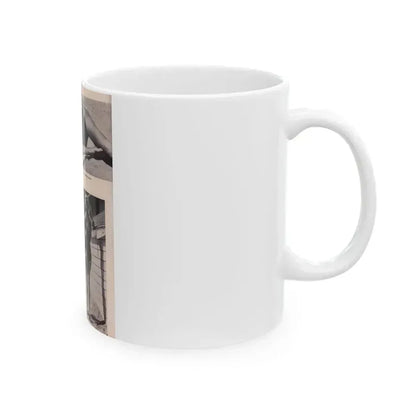 Eve Meyer #25 (Vintage Female Icon) White Coffee Mug - Go Mug Yourself