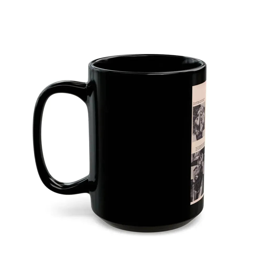 Eve Meyer #26 (Vintage Female Icon) Black Coffee Mug - Go Mug Yourself