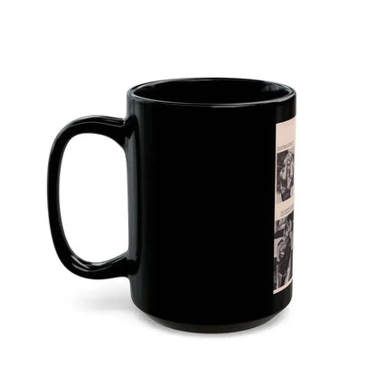 Eve Meyer #26 (Vintage Female Icon) Black Coffee Mug - Go Mug Yourself