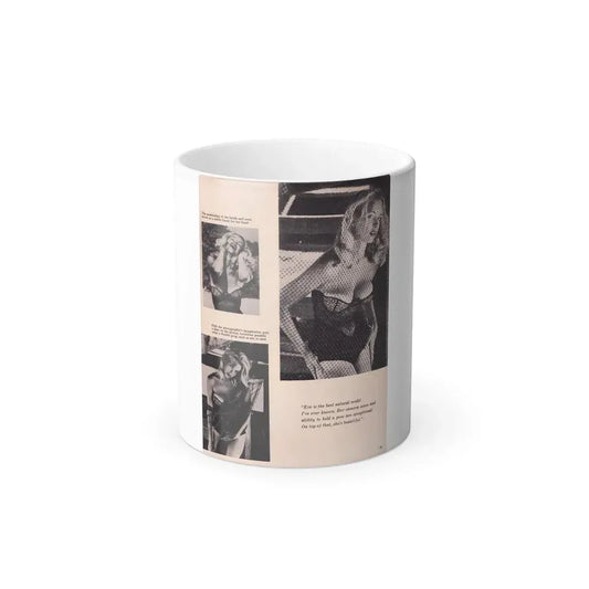 Eve Meyer #26 (Vintage Female Icon) Color Changing Coffee Mug 11oz - Go Mug Yourself