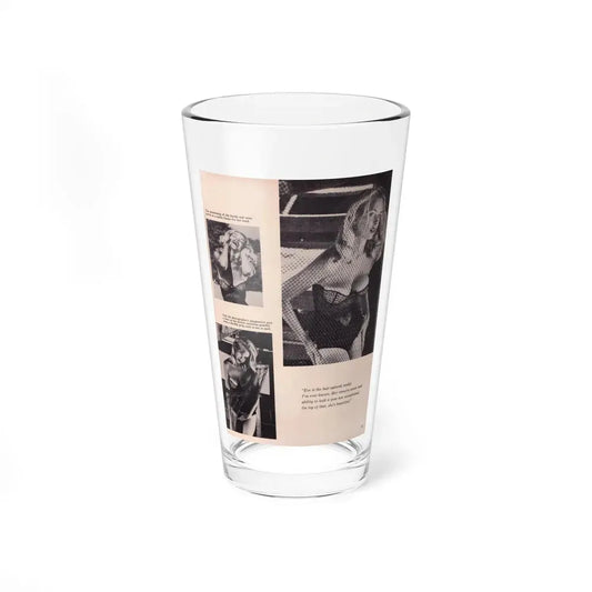Eve Meyer #26 (Vintage Female Icon) Pint Glass 16oz 16oz - Go Mug Yourself