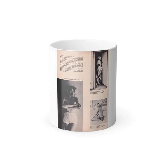 Eve Meyer #27 (Vintage Female Icon) Color Changing Coffee Mug 11oz - Go Mug Yourself