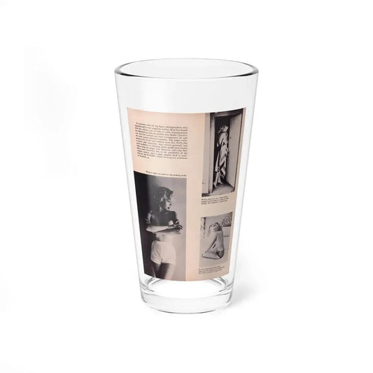 Eve Meyer #27 (Vintage Female Icon) Pint Glass 16oz 16oz - Go Mug Yourself